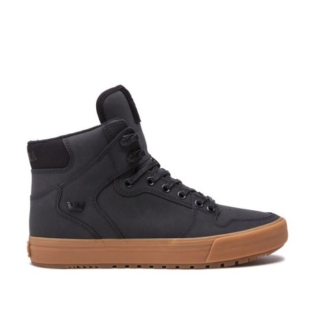 Supra Vaider Cold Weather Mens High Tops Shoes Black UK 52PEH